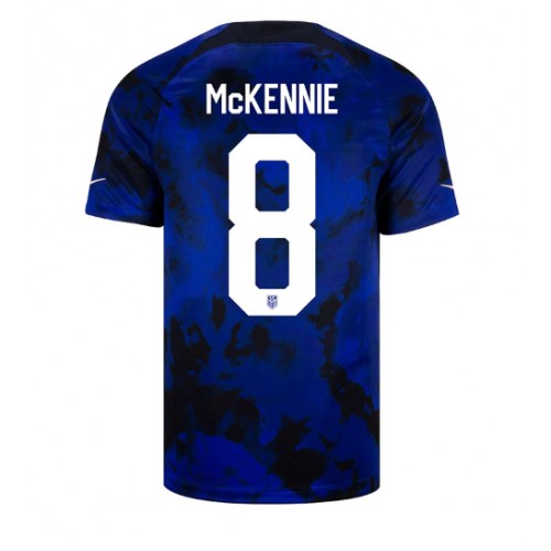 Lacne Muži Futbalové dres Spojené štáty Weston McKennie #8 MS 2022 Krátky Rukáv - Preč